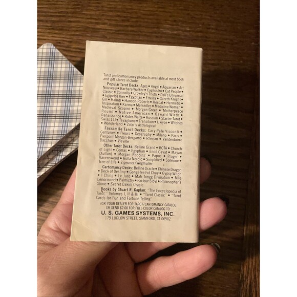 Vintage Rider Waite Tarot Card Deck US Games Smith 1971 Complete 78 Switzerland - Picture 11 of 12